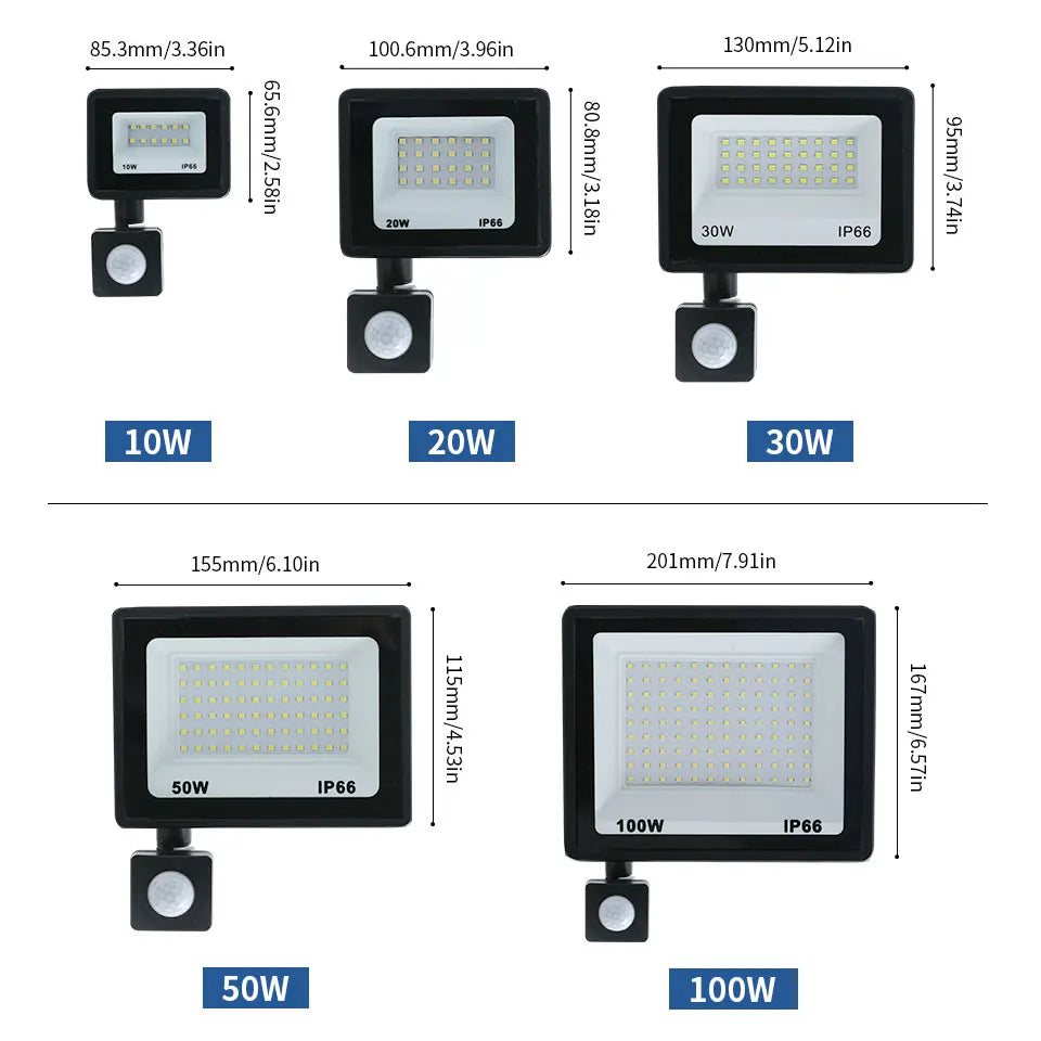 Led Floodlight 50W 100W AC220V Reflector Flood Light Waterproof Ip66 Garden Spotlight - LED Flood Light - view 5