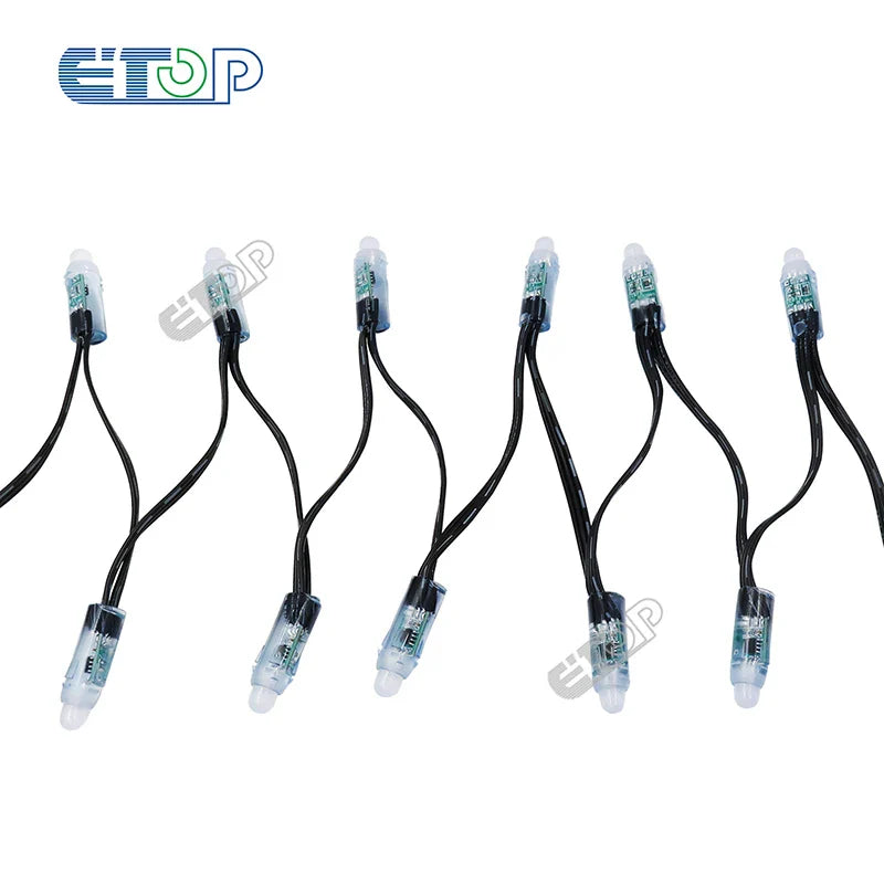100pcs 12MM WS2811 Led String Light Smart Pixel Module DC 5V 12v IP68 waterproof - Home Improvement - view 2