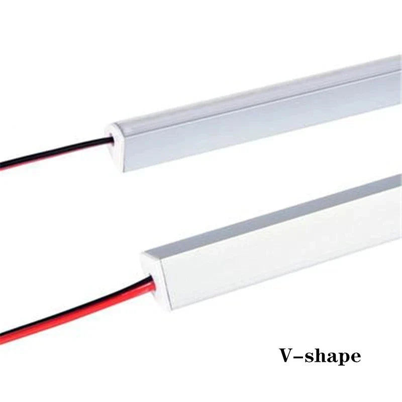 LED aluminum rigid light bar DC12V 50CM 20 inch U/V-shape 5730 36LEDs LED aluminum - Home Improvement - view 5