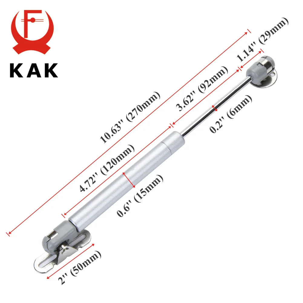 KAK 4 Pack 6kg 10kg 15kg Gas Spring Cabinet Hinge Copper Core Door Lift - Cabinet Organizer - view 5