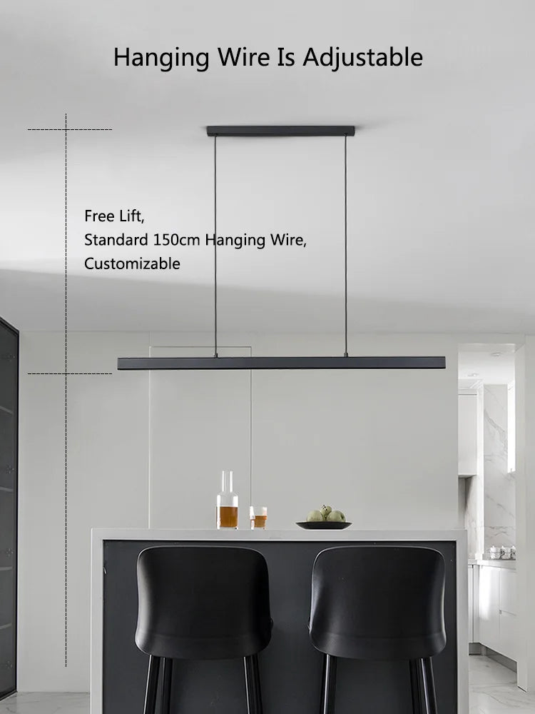 Dining room chandelier Nordic modern lamp dining table bar lamp restaurant lights - Lighting - view 4