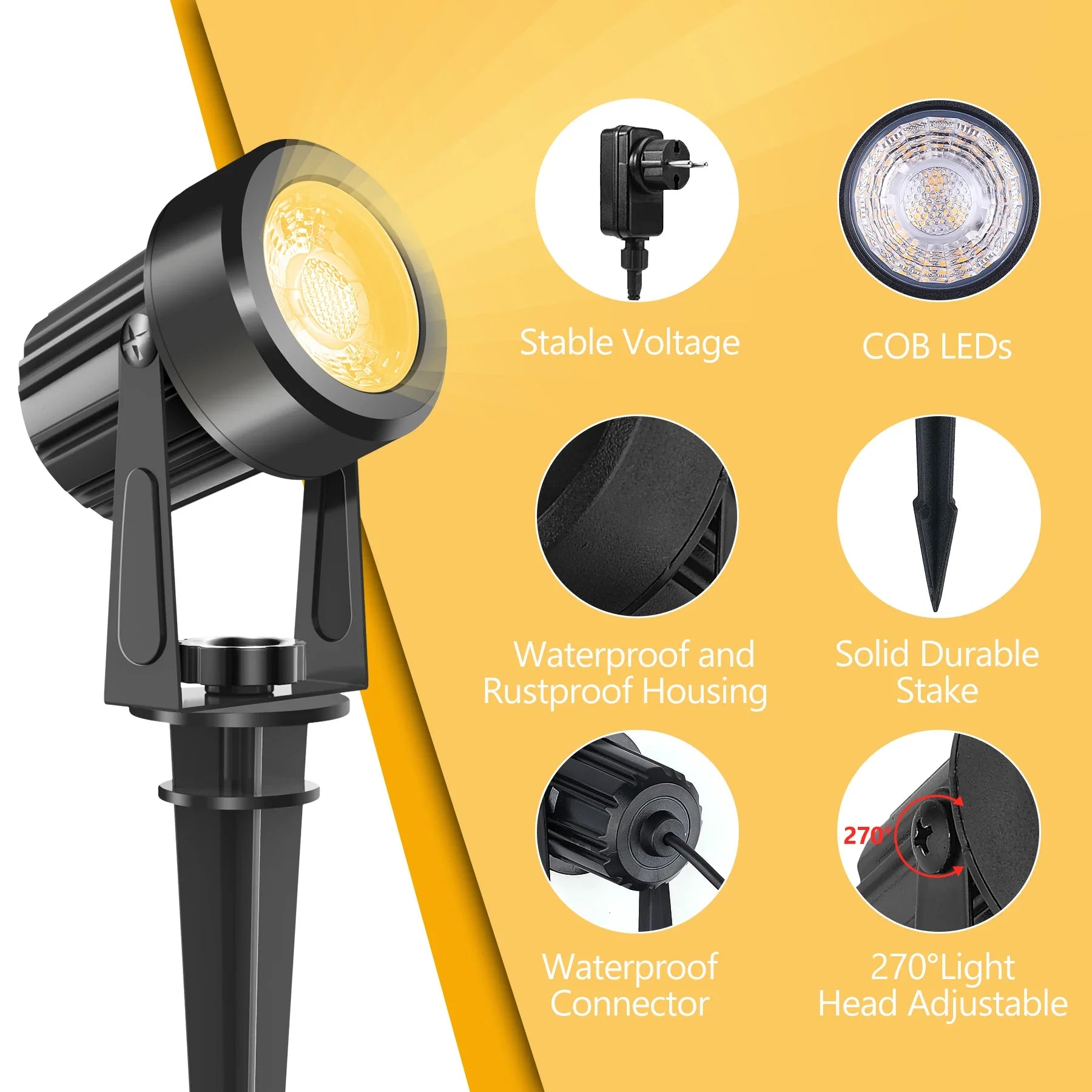 2/4/6/8/10 Lights Low Voltage Landscape Lighting 12V/27V Outdoor Lamp Garden - Lighting - view 3