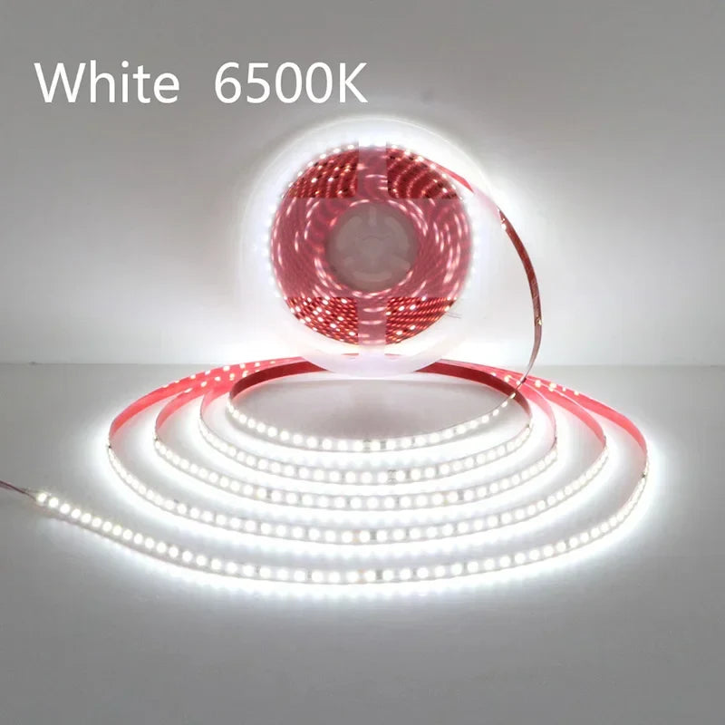 AC220V 230V 5M 600 LED Strip 2835 120LEDs/m Home Lamp Strip Red Ice Blue - LED Strip Light - view 7