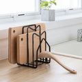 Iron Art Rack Shelf Multi Layer Space Saving Organizer Cutting Board Pot Lid Plates - Cabinet Organizer