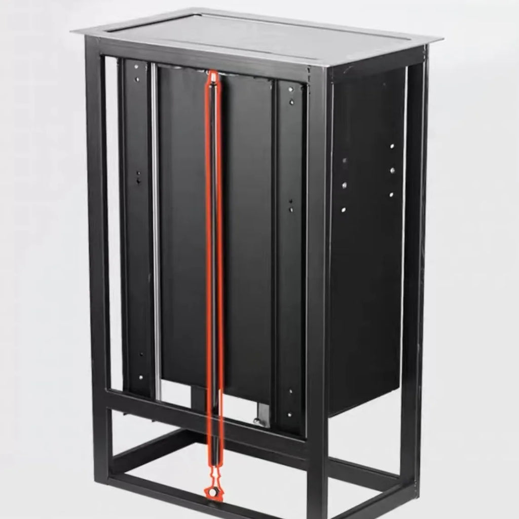 Smart kitchen cabinet countertop electric up and down lifting seasoning pull-out - Cabinet Organizer