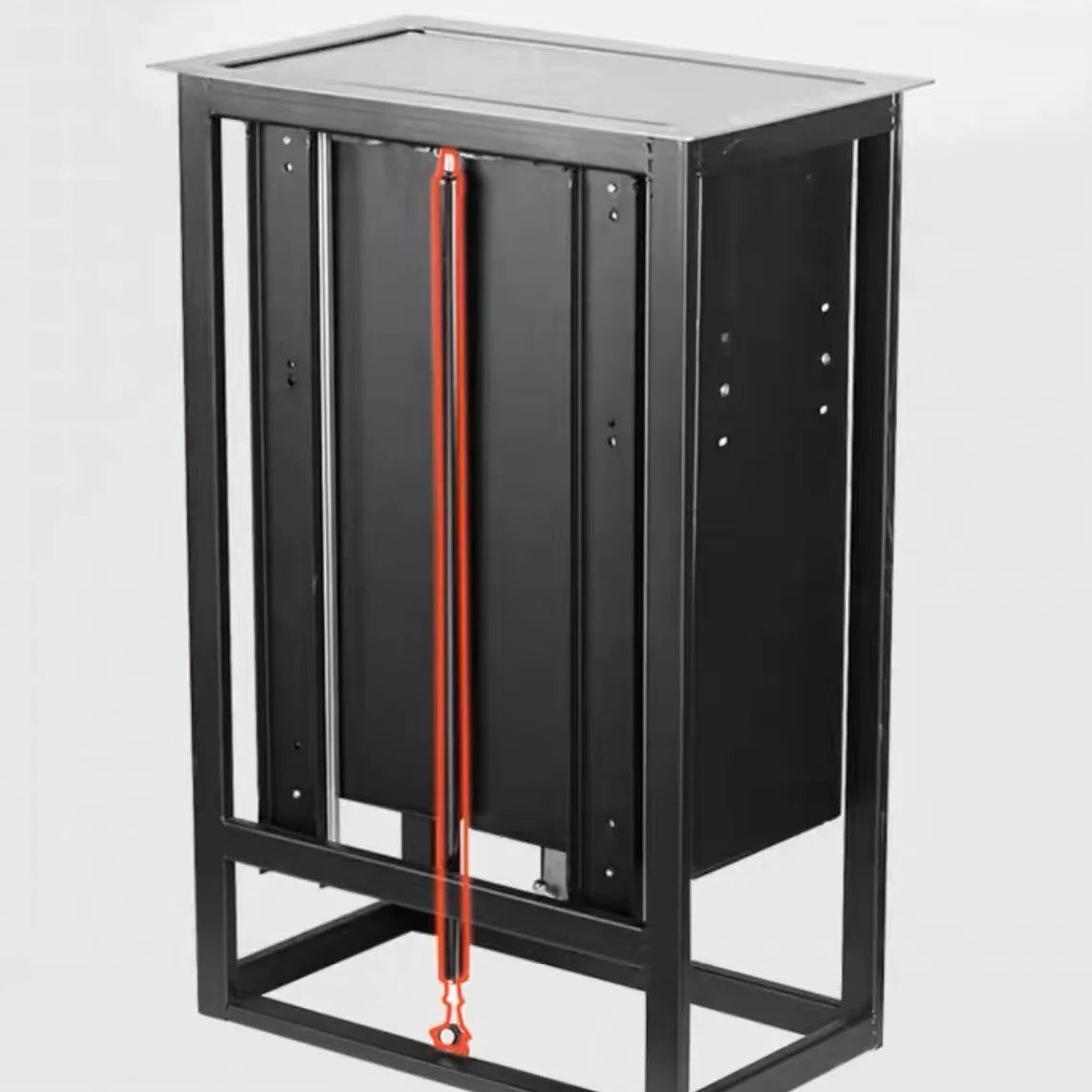 Smart kitchen cabinet countertop electric up and down lifting seasoning pull-out - Cabinet Organizer