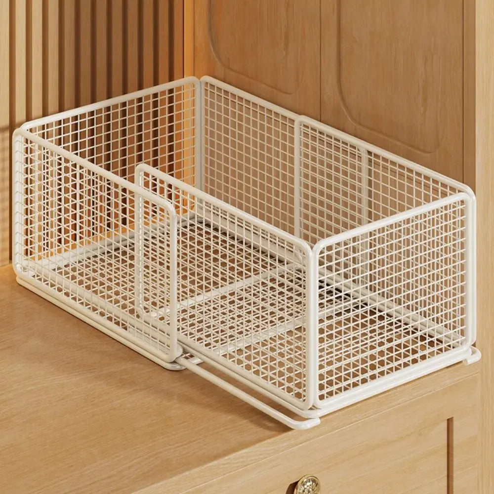 Layered Design Wardrobe Storage Rack Expandable Partitions Stackable Storage Rack - Storage Shelf - view 4