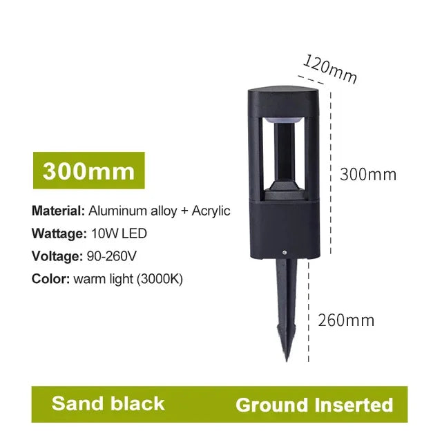 Outdoor LED waterproof lawn lamp courtyard lamp Villa Garden Park landscape lamp IP65 - Lighting - view 8