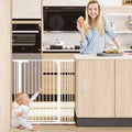 42" Extra Tall Baby Gate for Stairs Doorways Fits Openings 29.5" to 43.3" Wide - Safety Gate
