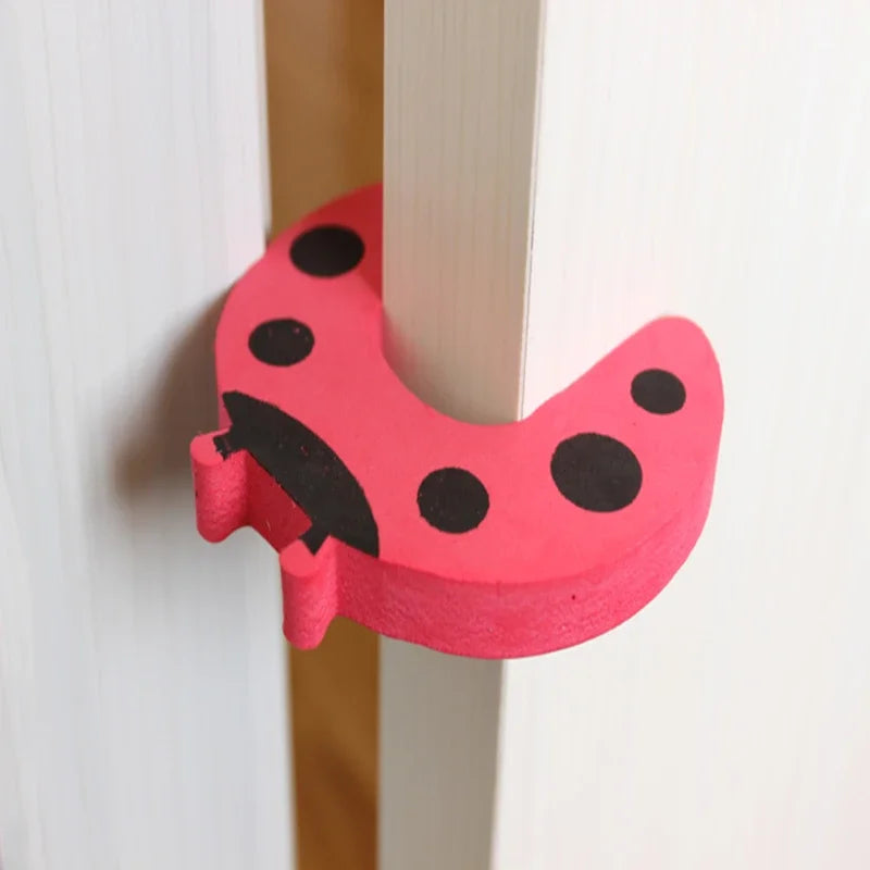 Cute Cartoon Animal Door Stoppers - 5 Pcs Silicone Doorway Jammer for Baby Safety - Home Improvement - view 4