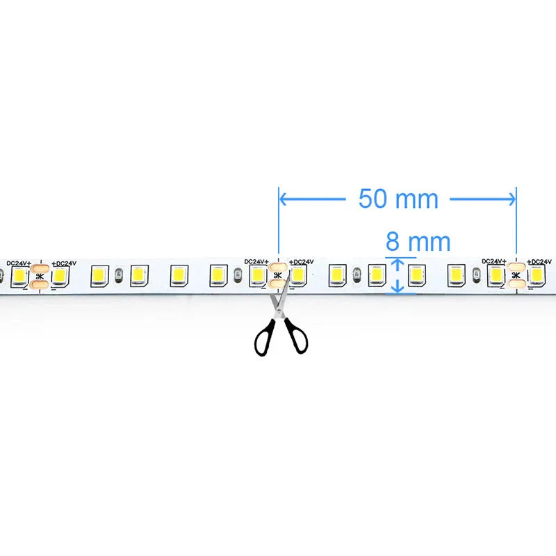 Single Strip 5m 10m 15M 20m Long LED Strip DC24V 120LEDs/m Light Strip Flexible - LED Strip Light - view 4