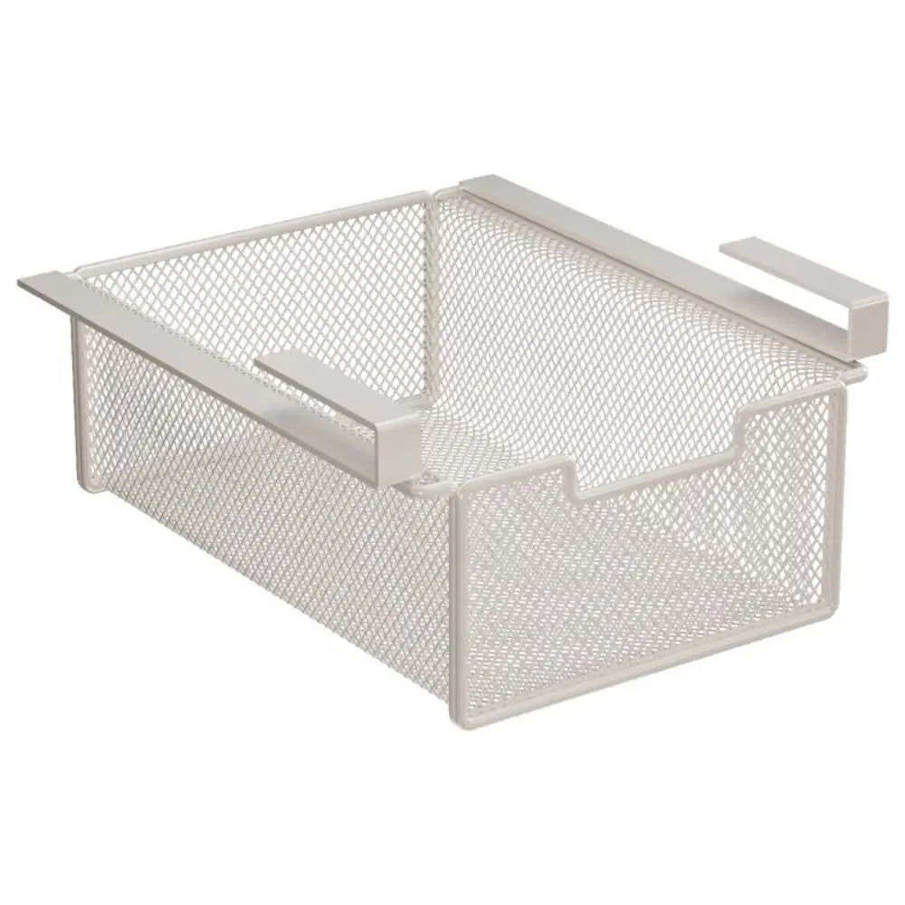 Large Capacity Underwear Storage Basket Pure Color Under Cabinet Hanging Organizer - Cabinet Organizer - view 5