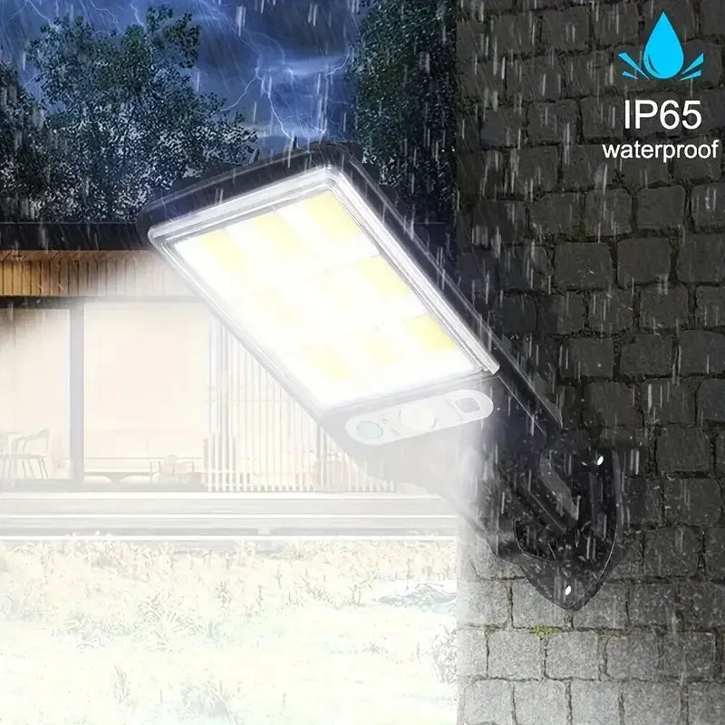 1/2/4Pcs Solar LED Light Outdoor Solar Lamp with Motion Sensor 3 Modes Waterproof IP65 - Solar Light - view 5