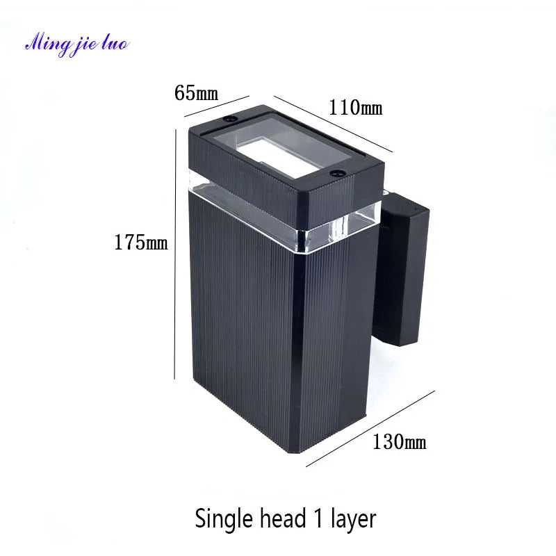 Outdoor IP65 waterproof up and down emitting LED wall lights, acrylic garden balcony porch - Wall Light - view 7