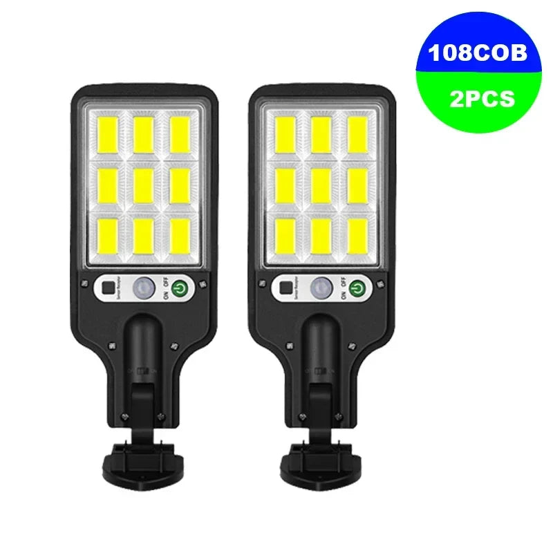 1/2/4Pcs Solar LED Light Outdoor Solar Lamp with Motion Sensor 3 Modes Waterproof IP65 - Solar Light - view 7