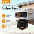 IMOU Cruiser Pano Z 13MP WiFi Camera 5G 12x Mixed Zoom AI Tracking Human - Security Camera