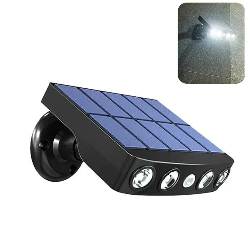 Powerful 4 LED Solar Security Lights Outdoor Decor Sensor Motion 3 Modes Street Waterproof - Solar Light - view 7