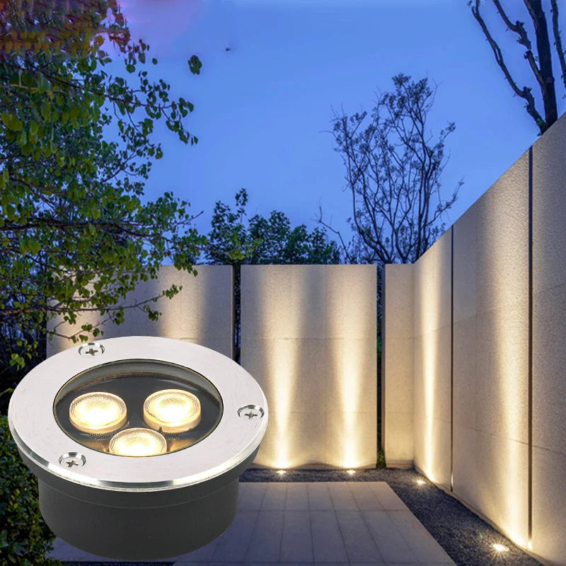IP68 Waterproof Garden Decoration LED Underground Light 6W 10W 12W Outdoor Landscape - Home Improvement - view 3