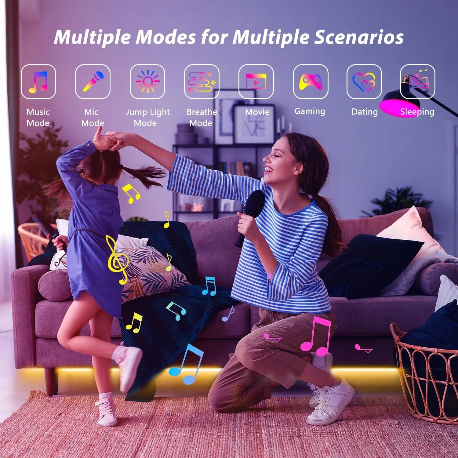 WiFi USB LED Strip Works with Alexa Tuya Smart Life 1M 5M 10M 20M - LED Strip Light - view 6