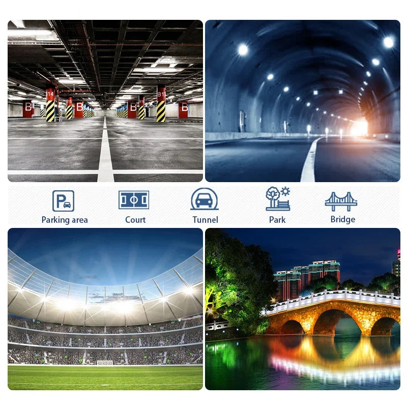 LED Flood Light 220V 110V FloodLight 50W LED Street Lamp Waterproof Landscape Lighting - LED Flood Light - view 6