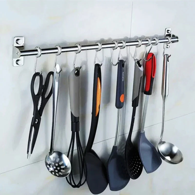 Punch-Free Hook Racks Kitchen Storage Rack Knife Wall Hanging Storage Pendant - Storage Shelf - view 8
