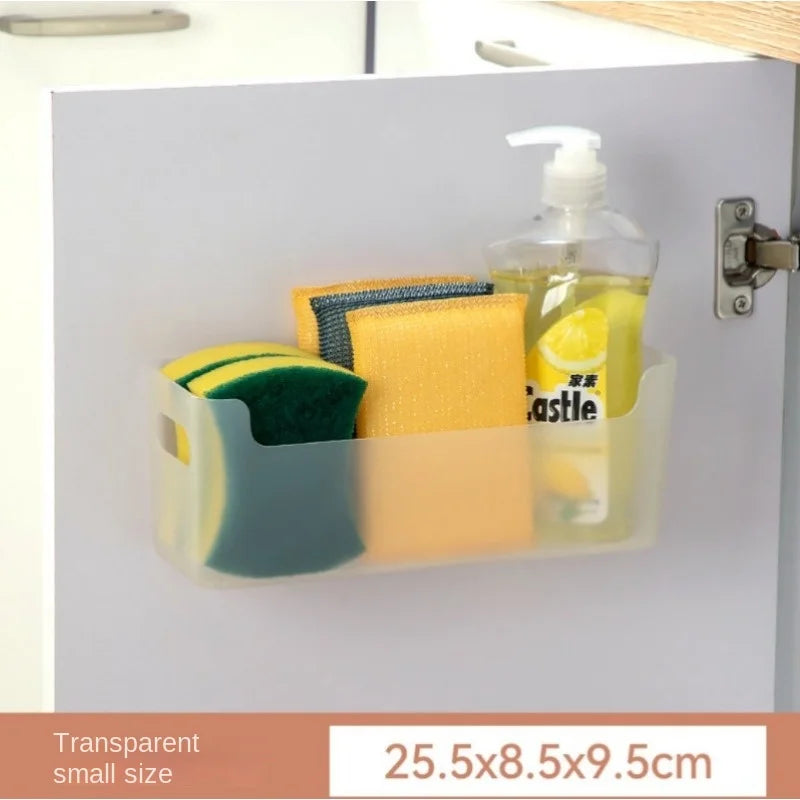 Non Perforated Cling Film Rack Inside Cabinet Wall Shelf Shelves Spice Rack Dish Drying - Dish Drying Rack - view 6