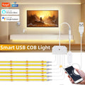 Tuya WiFi COB LED Strip Tuya Smart Life APP Control Dimmable LED Strip Light - LED Strip Light