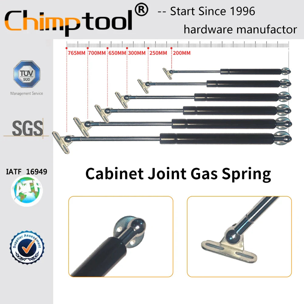 1 Pc Cabinet Joint Gas Spring Universal Shock Absorber Hydraulic Lift Support Strut Bar - Cabinet Organizer