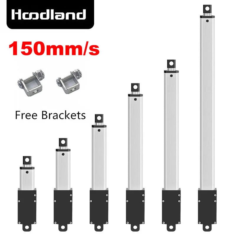 Small Linear Actuator Stroke 30/ 50/100/150/200mm Length Speed 150mm/s Electric Motor - Home Improvement - view 2