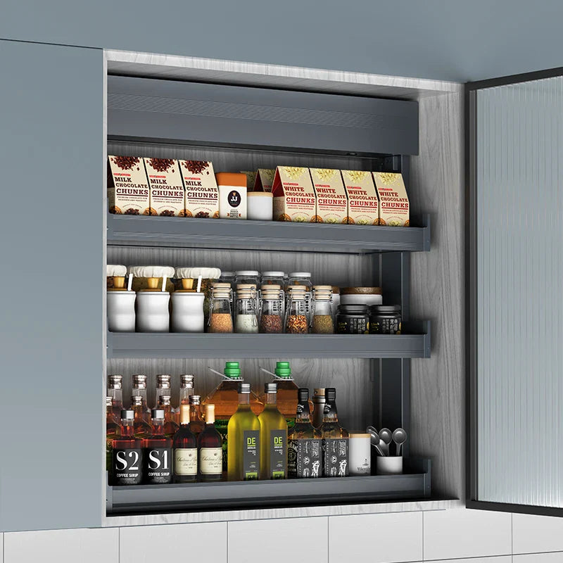 Wholesaler Electric Kitchen Cabinet Design Customized Smart Lift Kitchen Storage 3 - Cabinet Organizer - view 3