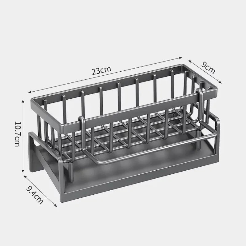 Compact Tap-Mounted Spice Shelf – Sink Organizer with Drainage Rack – Space-Saving - Kitchen Faucet - view 6