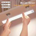 2PCS Wireless motion-sensor LED light bar, rechargeable magnetic night light corridor - Home Improvement