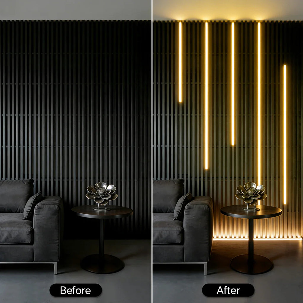 2 Switches, Penetrable Wood Hand Scan, Touch Sensor Dimmable COB LED Strip Light - LED Strip Light - view 6