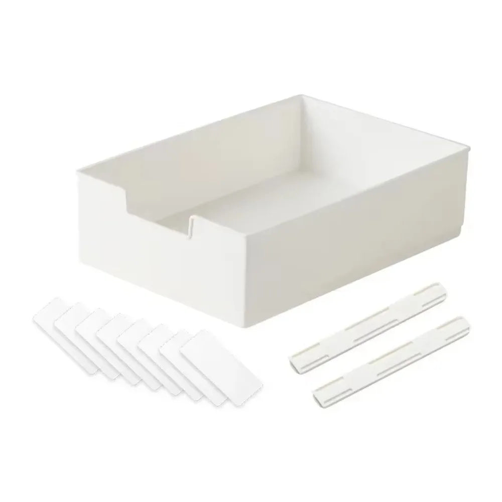 New Pull Out Cabinet Drawer Organizer Slide Out Space Saving Storage Shelves Plastic - Cabinet Organizer - view 8