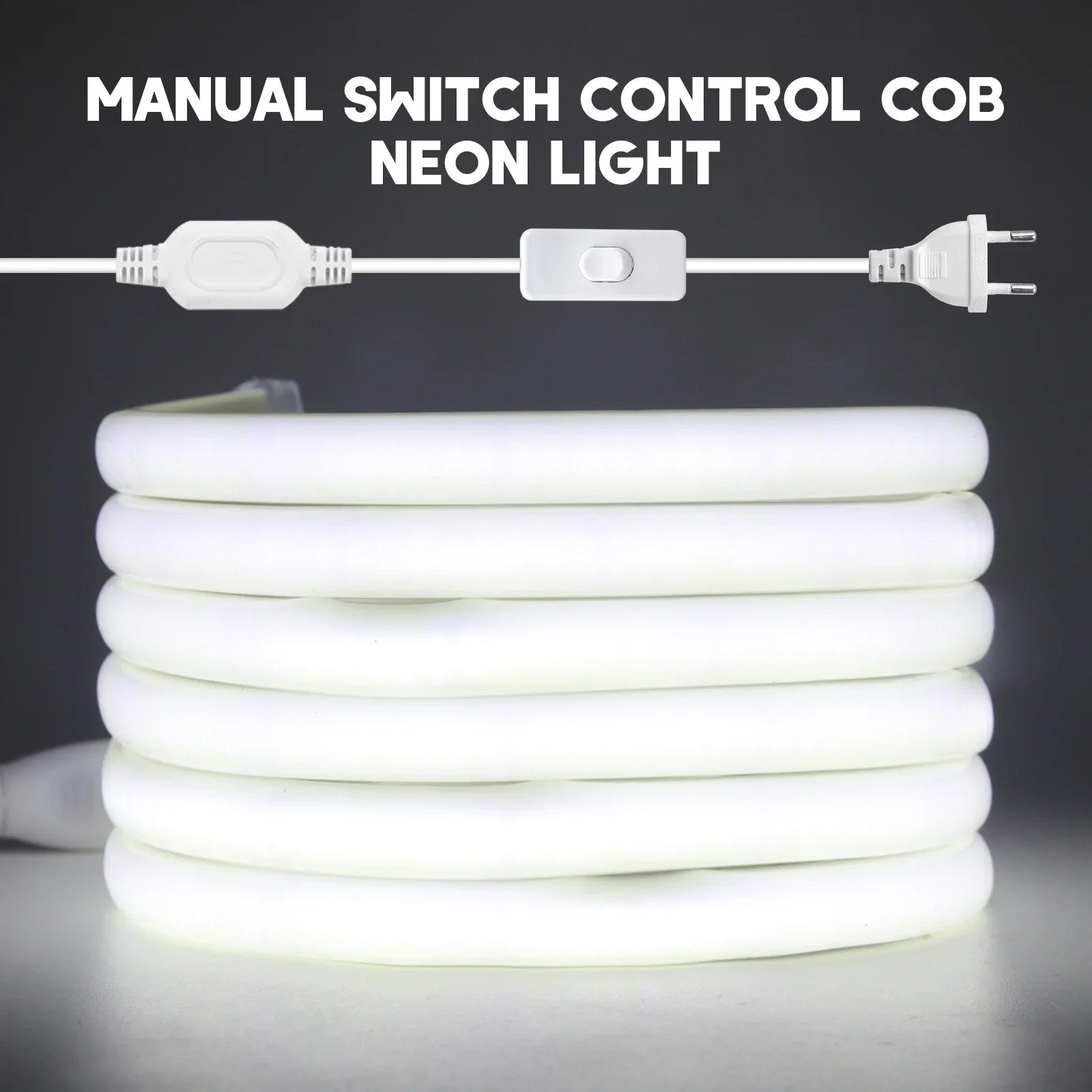 220V COB LED Strip Light 20M 40M 288LEDs/m Flexible Outdoor IP67 Waterproof CRI RA90 - LED Strip Light - view 3