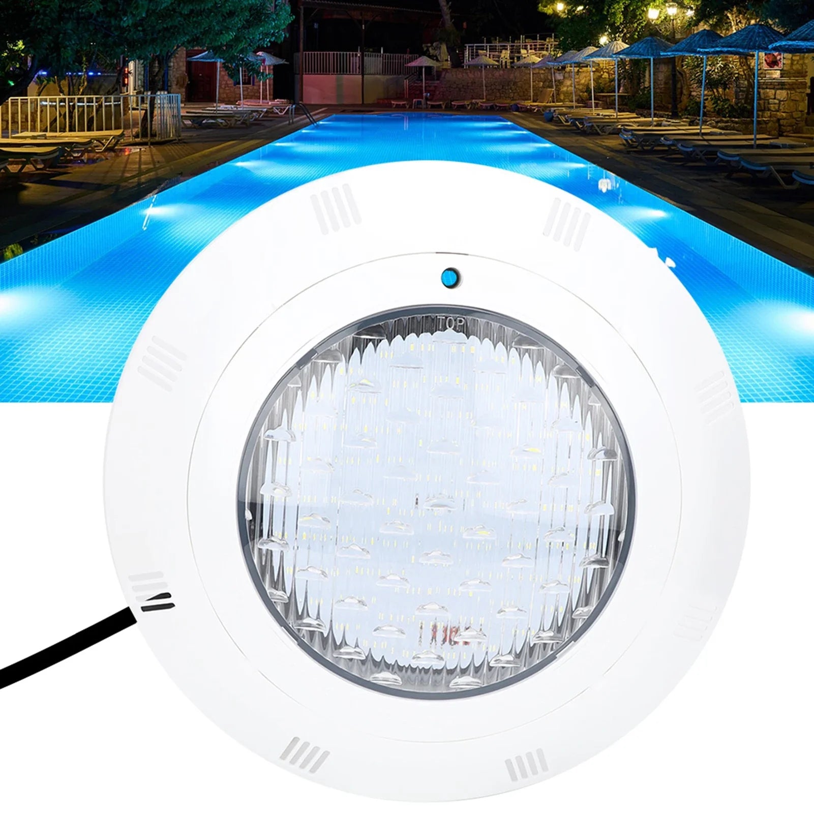 Swimming Pool Light AC12V 40W 360 LED White Color Light Underwater Swimming Pool Lights - Home Improvement - view 3
