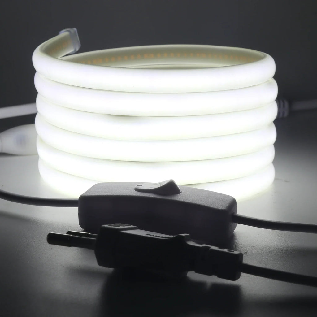 220V COB LED Strip Light 20M 40M 288LEDs/m Flexible Outdoor IP67 Waterproof CRI RA90 - LED Strip Light - view 8
