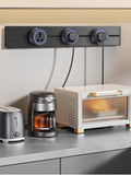 Wall Power Rail Socket High End Home Kitchen Office 8000w Track Socket EU/FR/US/UK - Storage Shelf