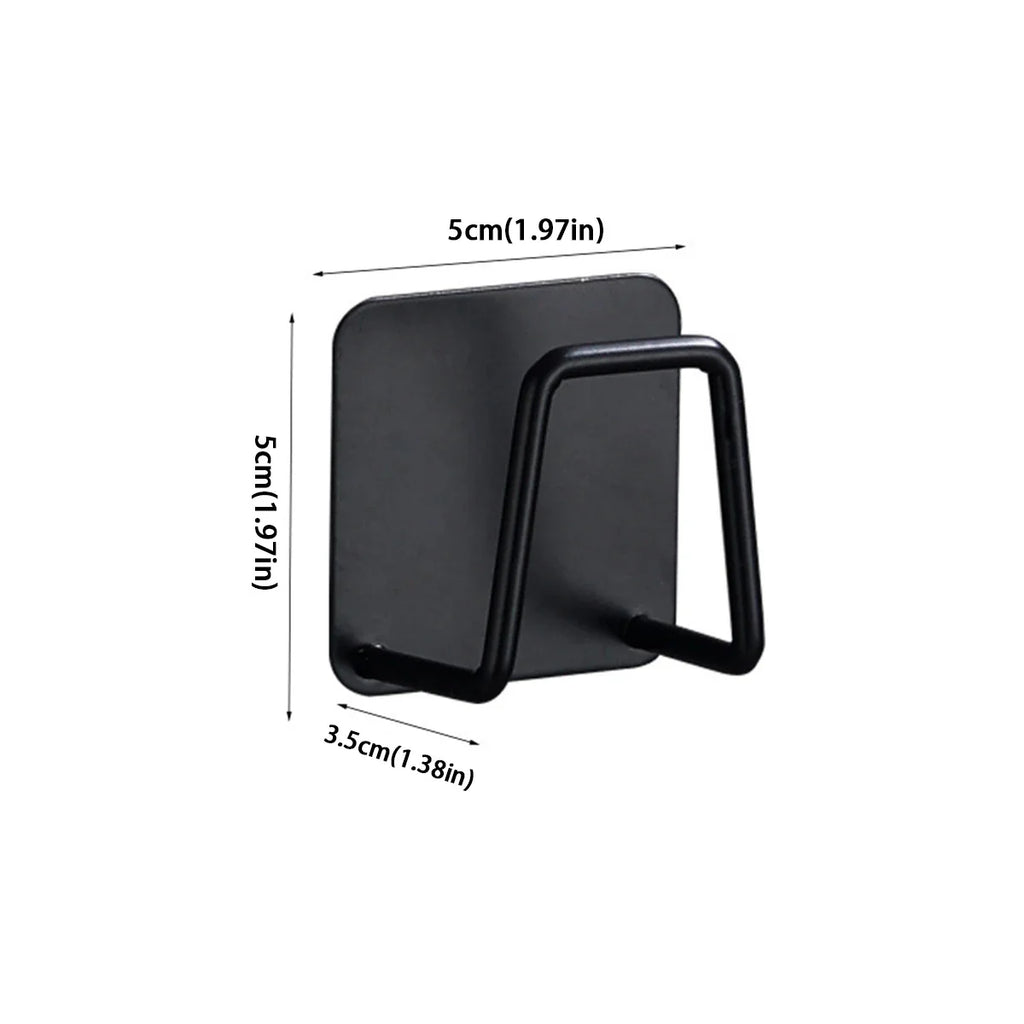 Space Saving Kitchen Stainless Steel Storage Hooks Nail-Free Installation for Hanging - Organizer - view 6