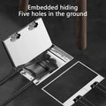 Hidden Inlaid Floor Socket: Ultra-thin Embedded Design Accommodating Multiple USB and - Home Improvement