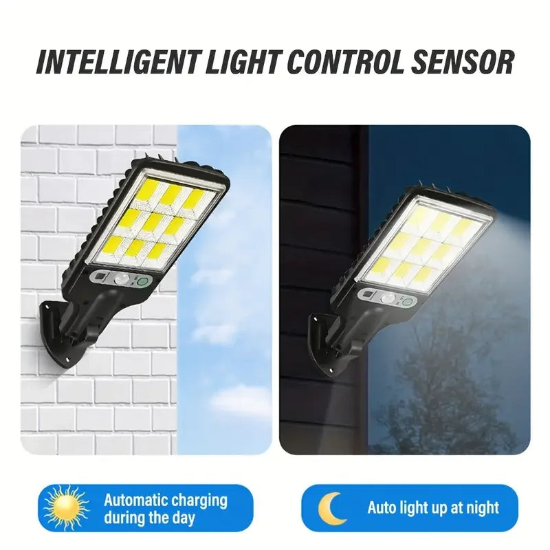 1/2/4Pcs Solar LED Light Outdoor Solar Lamp with Motion Sensor 3 Modes Waterproof IP65 - Solar Light - view 4