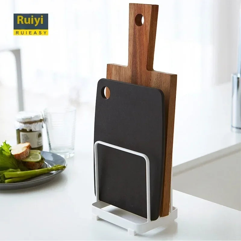 Home Vertical Drawer Plate Clearance Rack Kitchen Storage Cabinets Organizer Furniture - Cabinet Organizer - view 3