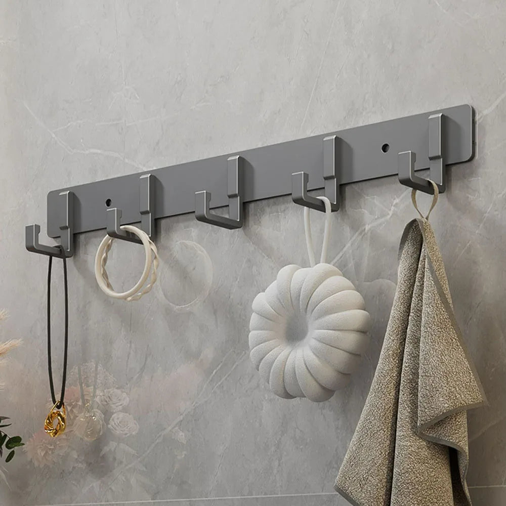 Kitchen space aluminum punch-free hooks are easy to install kitchen utensils storage - Organizer - view 4