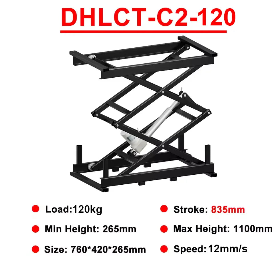 1500N Electric Lifting Platform with Smart Controller Set 270mm~1005mm Stroke RF485 - Home Improvement - view 7