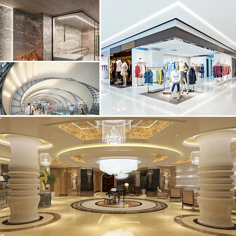 Super Bright COB LED Strip 2000lm/m Double Row 600LEDs/m Flexible Dimmable Led Lights RA90 - LED Strip Light - view 8