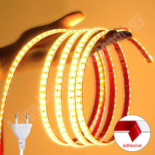 1m-50m Super Bright Led Strip Light 220V 120LEDs/m Adhesive Flexible Tape IP67 - Kitchen Faucet