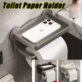 Aluminum Alloy Toilet Paper Holder Tissue Rack Bathroom Tissue Holder for Bathroom - Storage Shelf