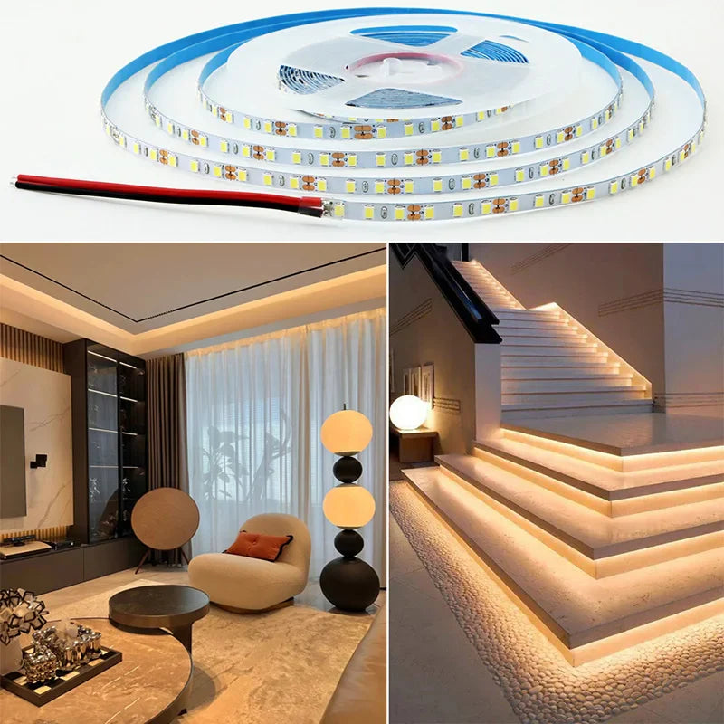 5mm 8mm LED Strip 2835 DC24V 12V 120LEDs/m Home Lamp Strips Red Ice Blue - LED Strip Light - view 6
