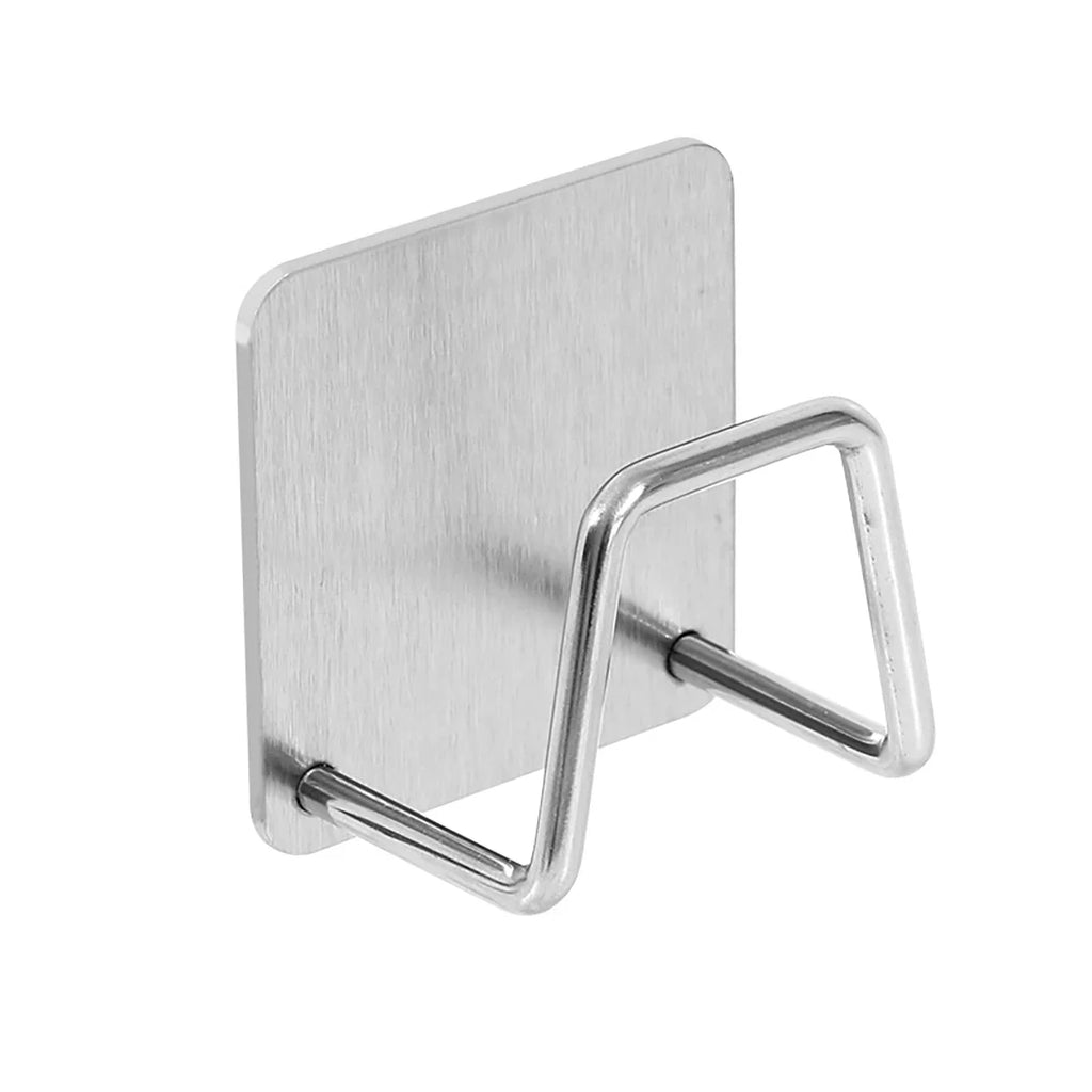 Space Saving Kitchen Stainless Steel Storage Hooks Nail-Free Installation for Hanging - Organizer - view 7