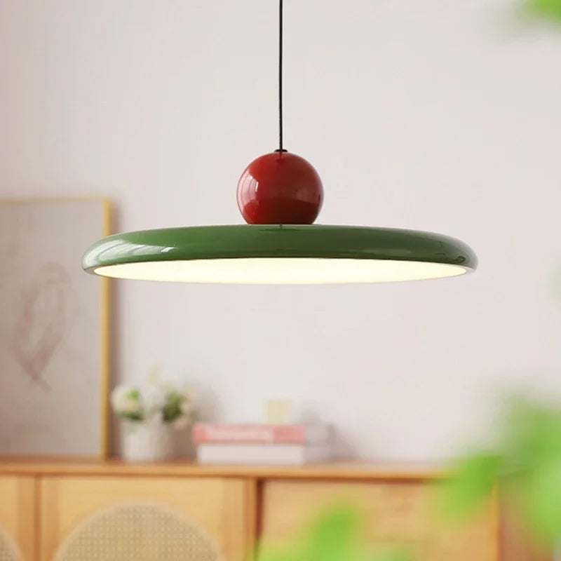 Denmark Designer Semicircular Flower Bud Pendant Lamp for Kitchen Living Island Iron - Lighting - view 5